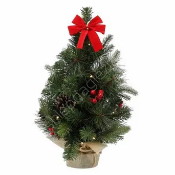 Choinka LED 50cm czerwona