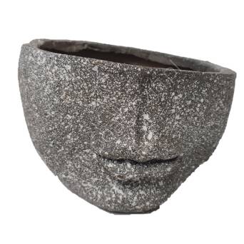 Doniczka Dijk Twarz 21x14cm