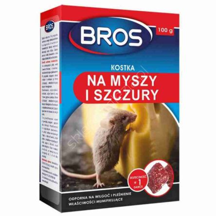 BROS kostka na myszy i szczury 250g