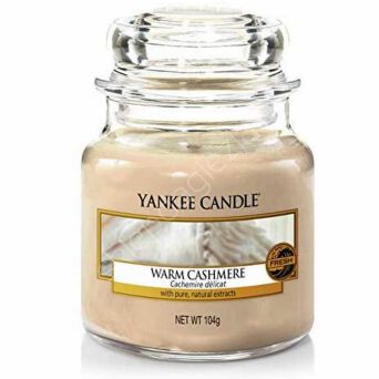 Świeca Yankee Candle Słoik mały Warm Cashmere