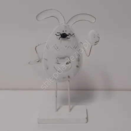 Baranek , Króliczek, Kurka metalowa 18cm