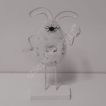 Baranek , Króliczek, Kurka metalowa 18cm