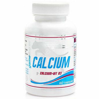 Preparat GameDog Calcium vit.D3 60 kaps