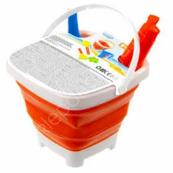 Zabawka Wiaderko z akcesoriami składane 