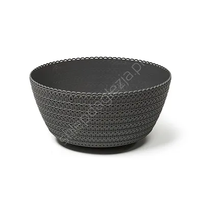 Doniczka Jersey 300mm antracyt