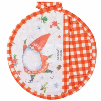 Łapka kuchenna Zimowe Skrzaty 18cm