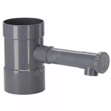 Zbieracz wody deszczowej szary