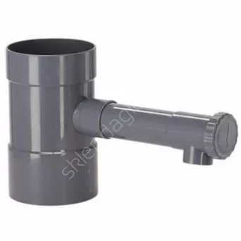 Zbieracz wody deszczowej szary