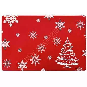 Mata na stół Zimowa Choinka 28x43cm