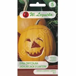 Dynia ozdobna jadalna Jack O'Lantern 2,0g  L