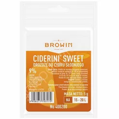 Drożdże do cydru półsłodkiego i słodkiego 5g