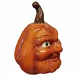 Dynia ceramiczna z twarzą pomarańczowa średnia