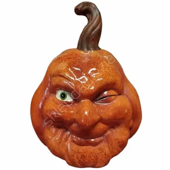 Dynia ceramiczna z twarzą