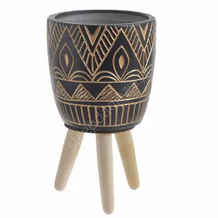 Osłonka ceramiczna na stojaku 10,5*19cm