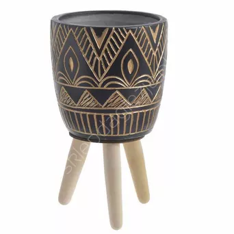 Osłonka ceramiczna na stojaku 10,5*19cm