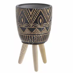 Osłonka ceramiczna na stojaku 10,5*19cm