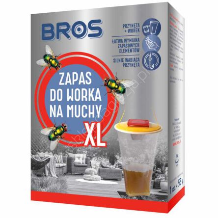 BROS Zapas do worka na muchy XL