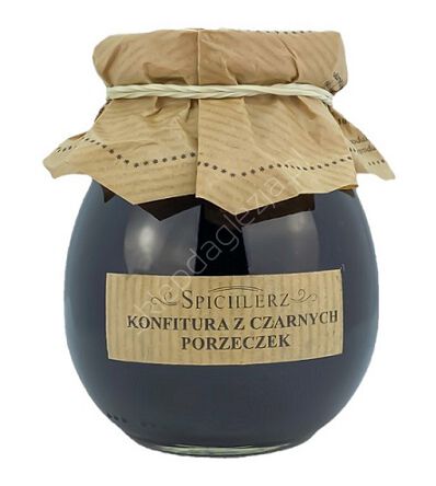 Konfitura z czarnej porzeczki 310g Spichlerz