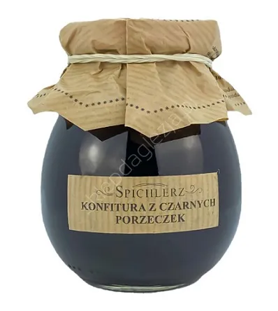 Konfitura z czarnej porzeczki 310g Spichlerz