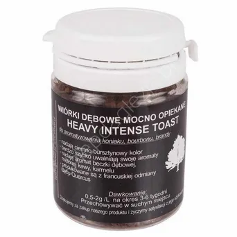Wiórki dębowe mocno opiekane 20g
