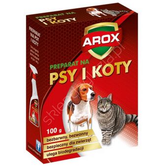 Preparat odstraszający psy i koty 100g Agr 