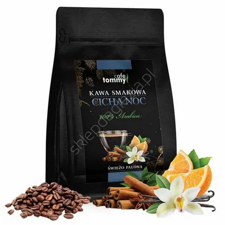 Kawa ziarnista smakowa Cicha Noc 250g