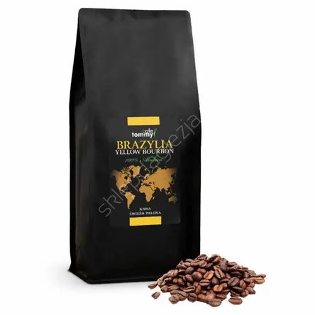 Kawa ziarnista Brazylia Yellow Bourbon 1kg