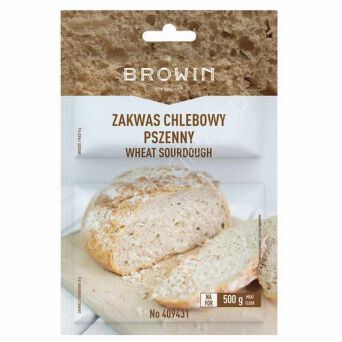 Zakwas chlebowy pszenny z drożdżami 23g