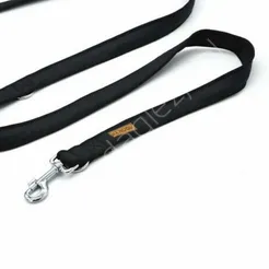 Smycz KenDog 200cm 2cm Monocolor Black przepinana