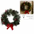 Wieniec LED 40cm czerwony