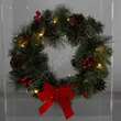Wieniec LED 40cm czerwony