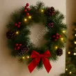 Wieniec LED 40cm czerwony