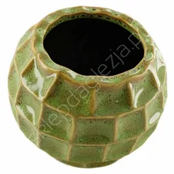 Doniczka Dijk 16,5*15,5cm oliwkowa zieleń
