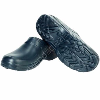 Buty klapki Clog zielone/granatowe