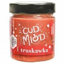 Miód 0,25kg truskawka Cud Miód