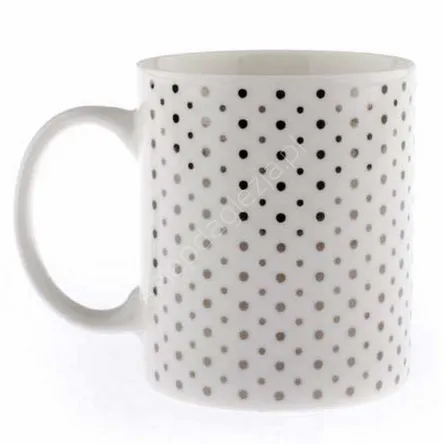 Kubek ceramiczny w kropeczki mix