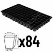 Wielodoniczka plastikowa 39*39*58/84kw
