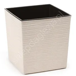 Doniczka Lam Juka Eco 250*250 dłuto biała