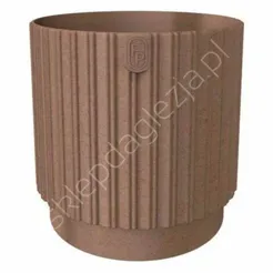 Doniczka Form Mika Cyli Petit Eco Wood 18 naturalne drewno