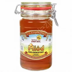 Miód 1,00kg wielokwiatowy Komfort