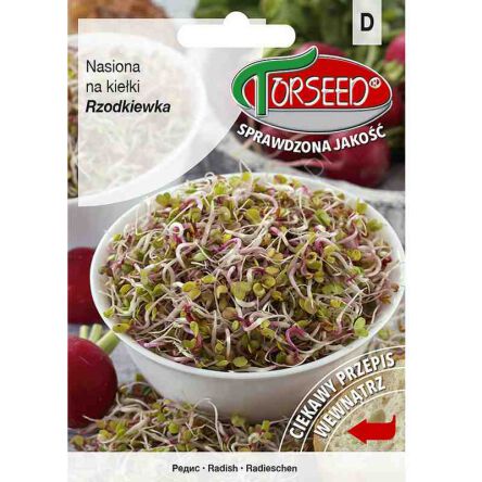 Nasiona na kiełki Rzodkiewka Opolanka  20g Torseed