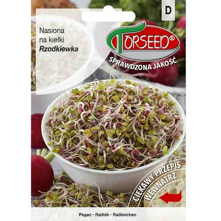 Nasiona na kiełki Rzodkiewka Opolanka  20g Torseed