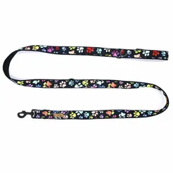 Smycz KenDog 200cm 3cm Kolorowe Łapki