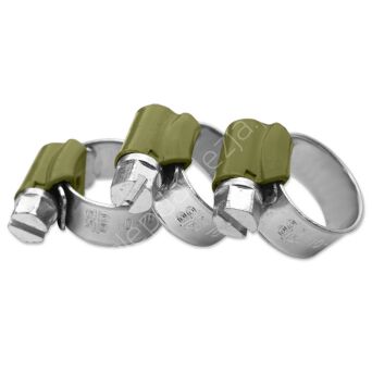 Opaska ślimakowa 25-40mm z motylkiem