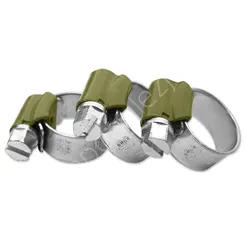 Opaska ślimakowa 25-40mm z motylkiem