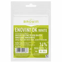 Drożdże Enovini OK WHITE obniżające kwasowość