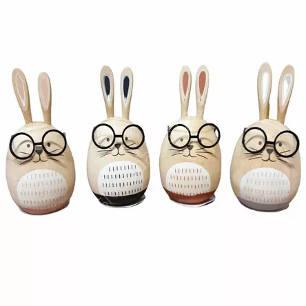 Jajko Zajaczek drewniane 14cm