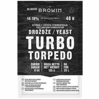 Drożdże gorzelnicze Turbo 48h 135g