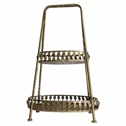 Patera 39x28x59cm metalowa podwójna 