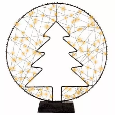 Ramka Led choinka 38cm